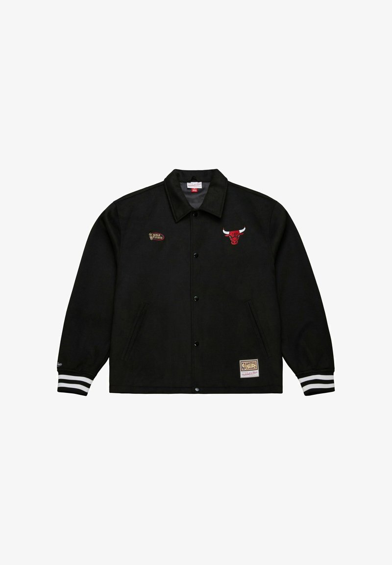 Mitchell & Ness COACHES VARSITY CHICAGO BULLS - Jeansjacke - black
