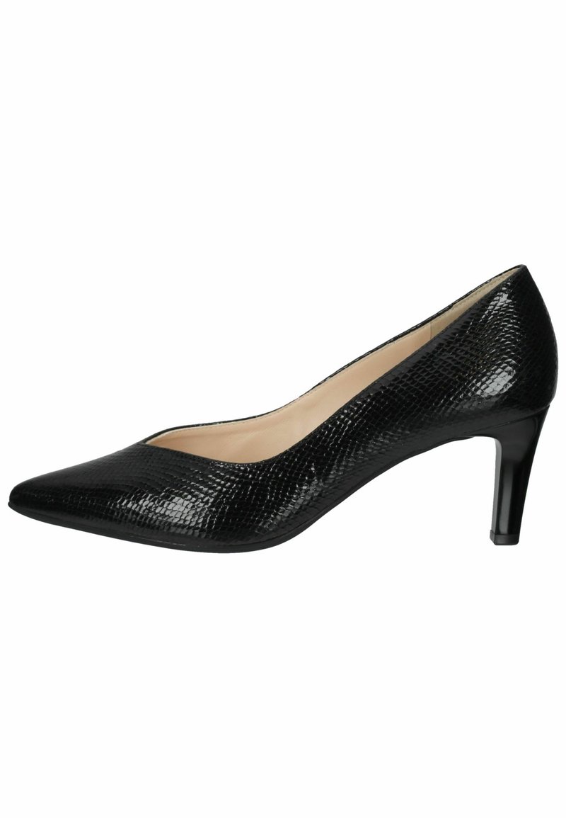 Damen Klassische Pumps | Högl Pumps schwarz/schwarz - BJ21383 Damen Klassische Pumps | Högl Pumps schwarz/schwarz - BJ21383