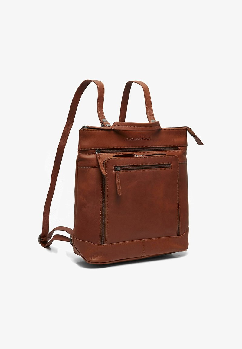 The Chesterfield Brand CALDERO DAYPACK LAPTOPFACH - Zaino - cognac