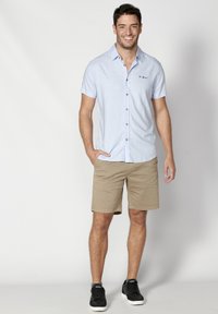 Koroshi SHORT SLEEVE - Ing - azul   blue