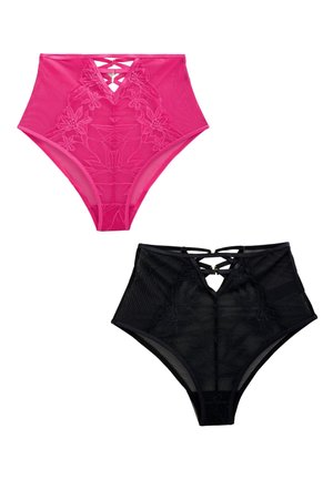 Next, 2 PACK  - Slip - black pink