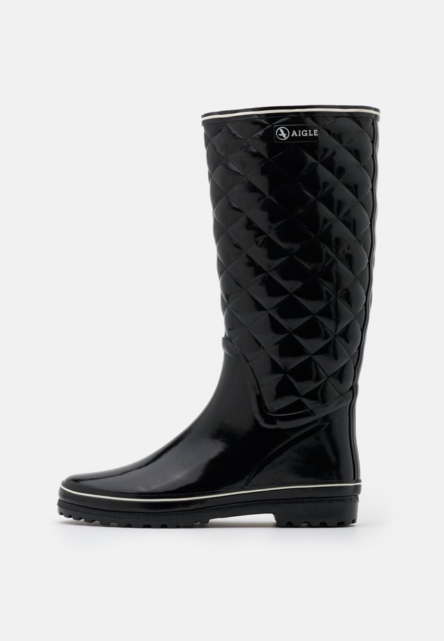 VENISE QUILT - Bottes en caoutchouc - noir