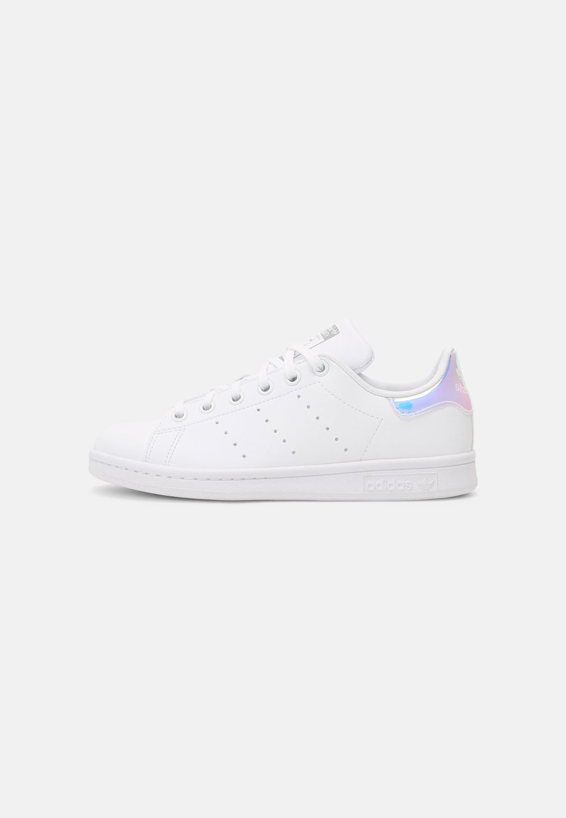 adidas Originals - STAN SMITH UNISEX - Sporta apavi - white/white/silver metallic, Palielināt