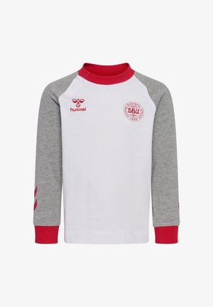 Hummel, HUMMEL HMLMINI DBU T-SHIRT L/S UNISEX - Longsleeve - white