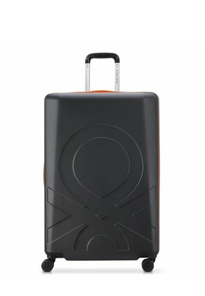 Delsey Paris 4 ROLLEN TROLLEY - Wheeled suitcase - black