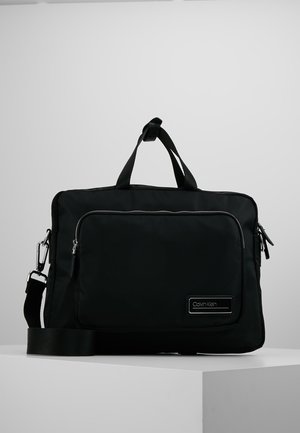 Calvin Klein PRIMARY GUSSET LAPTOP BAG - Ventiquattrore - black