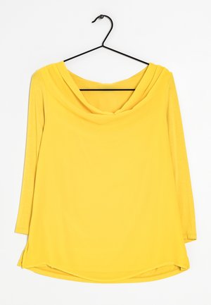 Långärmad tröja - yellow