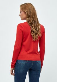 Minus MINEW LAURA CARDIGAN - Kardiganas - lava red