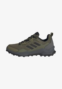 Unselected, focus olive/core black/grey five