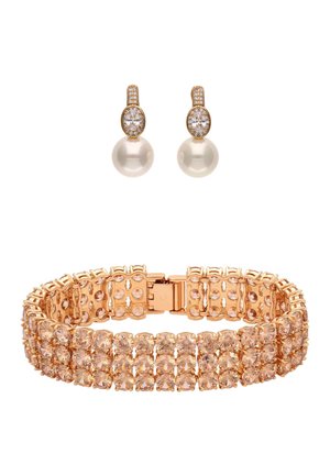 SET - Fülbevalók - gold-coloured