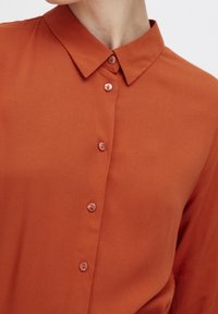 ICHI Skjortklänning - orange