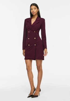 VILA, BLAZER DRESS VICLARA SHORT - Robe fourreau - winetasting