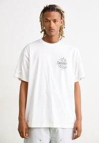 Carhartt WIP BLAZE  - Camiseta estampada - white/black