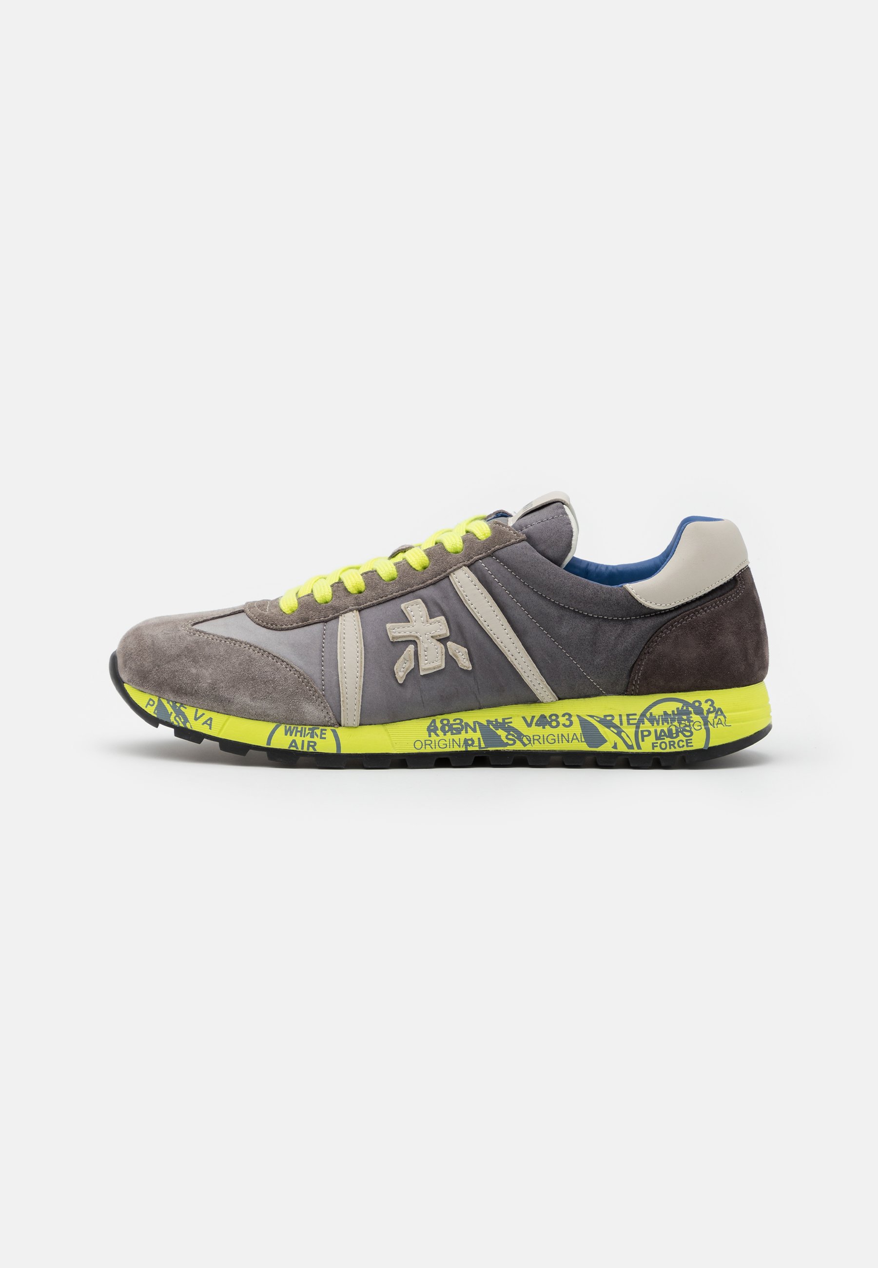 Premiata LUCY - Trainers - grey/neon/grey - Zalando.de