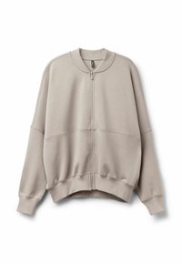Calzedonia SOFT TOUCH - Chaquetas bomber - f tortora