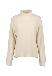Blue Seven ROLLKRAGEN - Strickpullover - beige