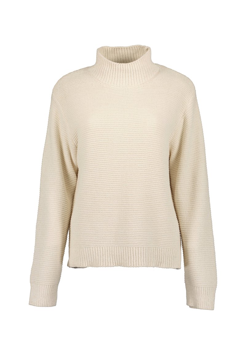 Blue Seven ROLLKRAGEN - Strickpullover - beige