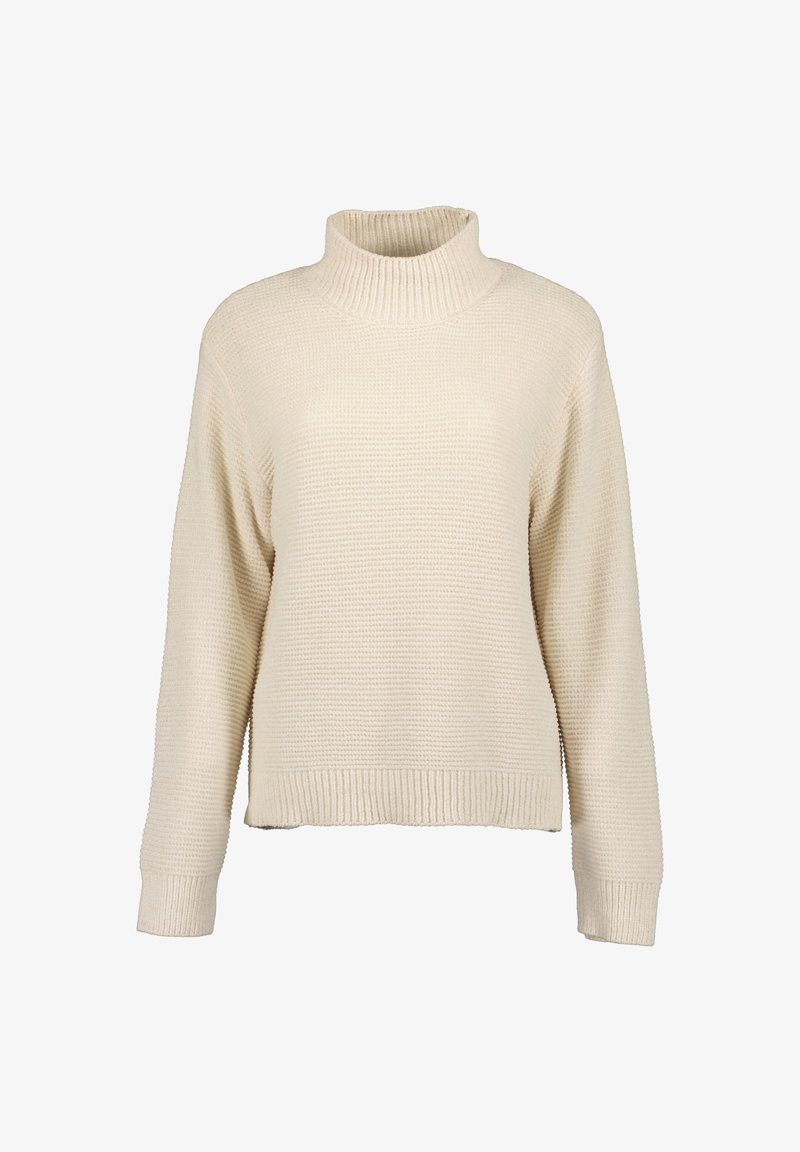 Blue Seven ROLLKRAGEN - Strickpullover - beige