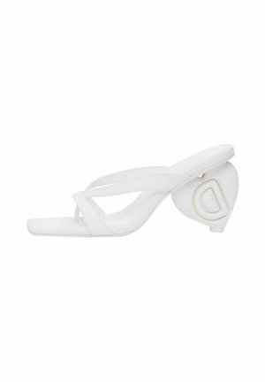 HEART - Tåsandaler - white