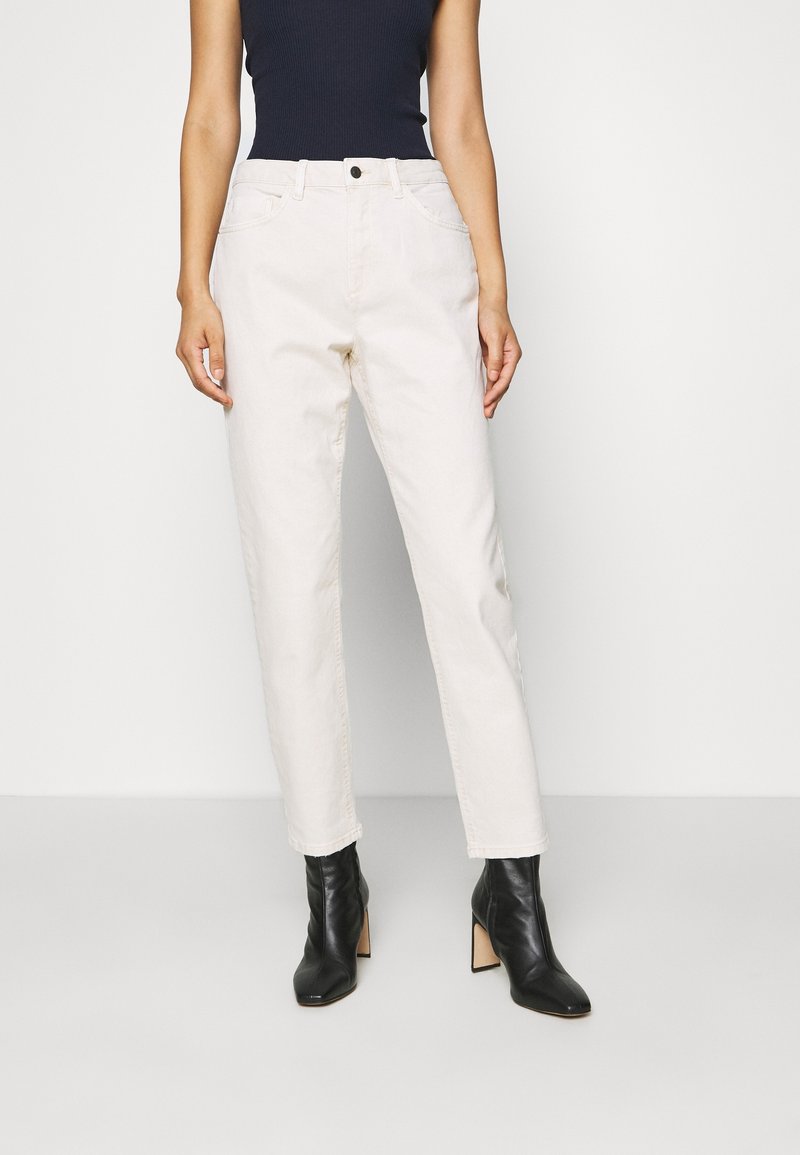 Esprit Jeans straight leg - off-white