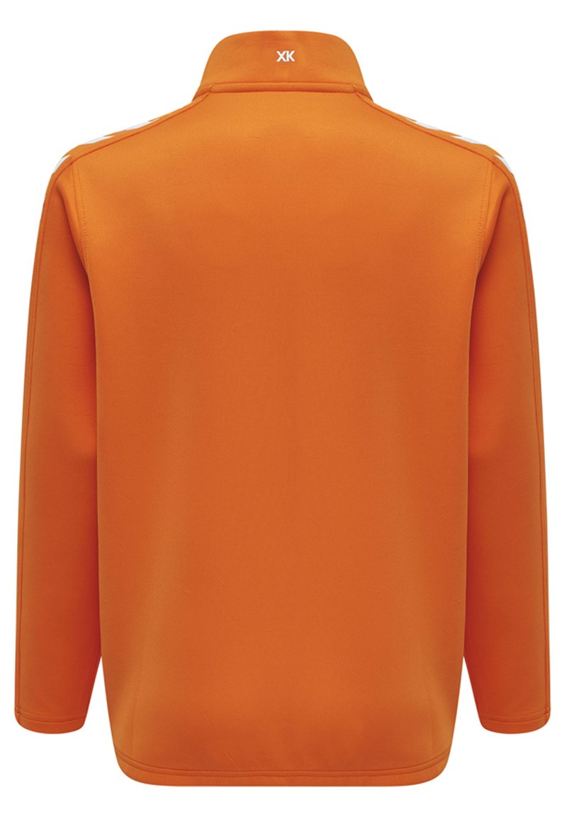 Kinder Sportbekleidung | Hummel CORE HALF UNISEX Sweatshirt orange tiger/orange - YG90474 Kinder Sportbekleidung | Hummel CORE HALF UNISEX Sweatshirt orange tiger/orange - YG90474