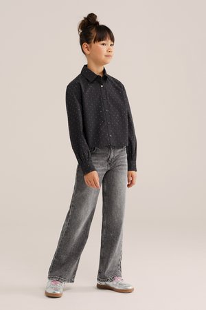 WE Fashion, WE FASHION - Overhemdblouse - dark grey