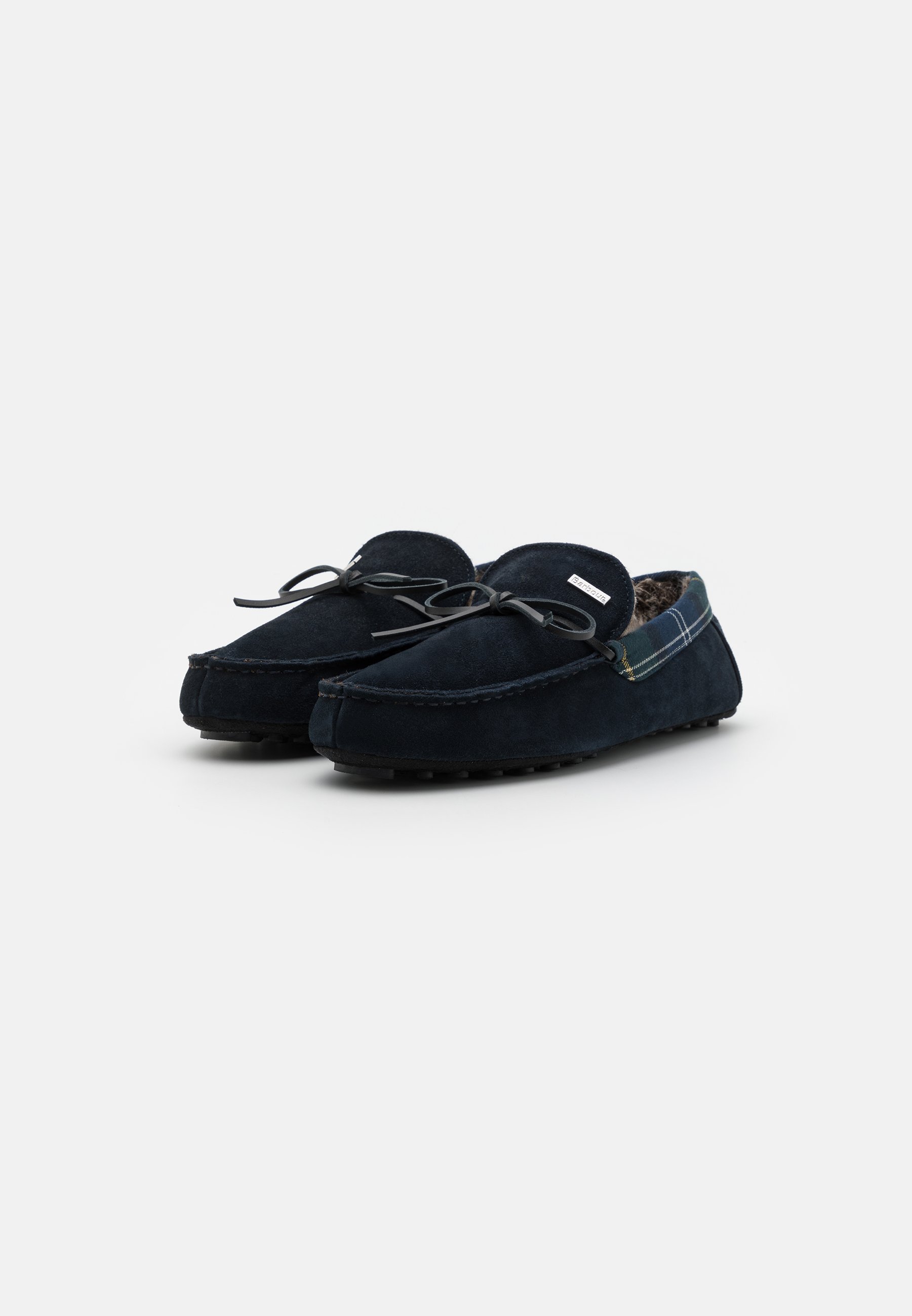 barbour tueart slippers navy