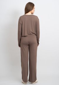 Cool Mama MATERNITY NURSING 2 IN 1 - Langarmshirt - kakao
