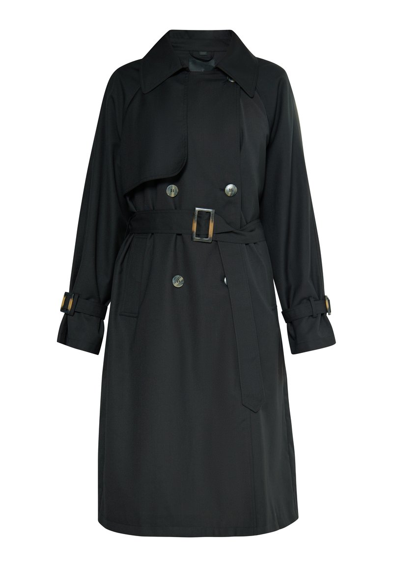 dreimaster Trenchcoat zwart