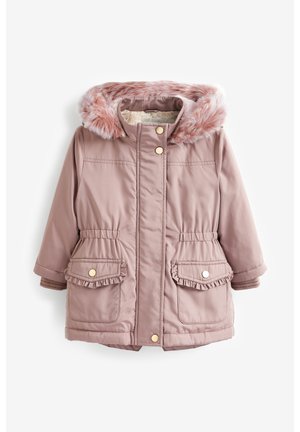 SHOWER RESISTANT TRIM - Parka - pink