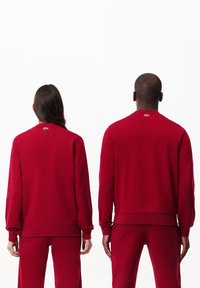 Lacoste SIGNATURE PRINT - Collegepaita - bordeaux ixx