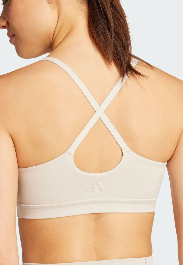 ALL ME LS - Light support sports bra - beige3