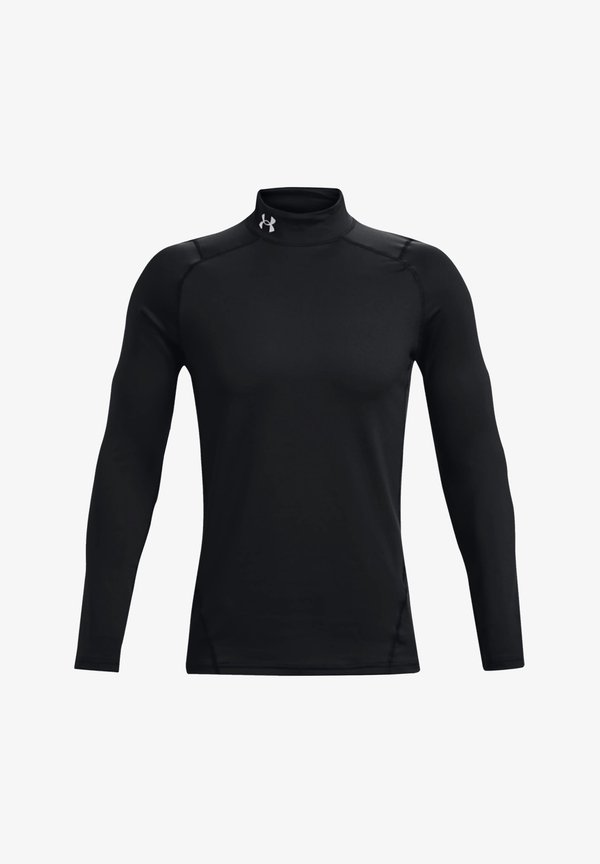 UA CG ARMOUR FITTED MOCK COLD GEAR - Long sleeved top - schwarz