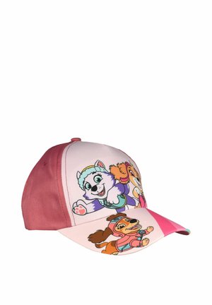 Paw Patrol, PAW PATROL KAPPE RAINBOW CAP BASECAP BASEBALLKAPPE VERSTELLBAR - Cap - rosa