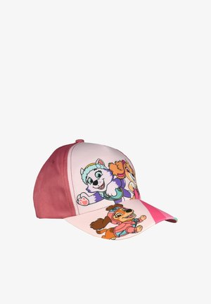 Paw Patrol, PAW PATROL KAPPE RAINBOW CAP BASECAP BASEBALLKAPPE VERSTELLBAR - Cap - rosa