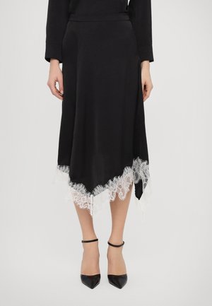 SOPHIE - Jupe trapèze - black