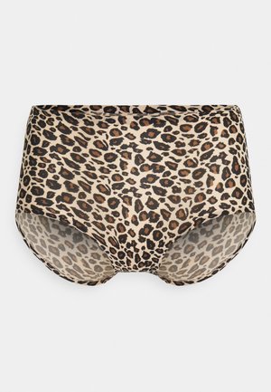 SOFT STRETCH HIGH WAIST BRIEFS - Culotte - brown