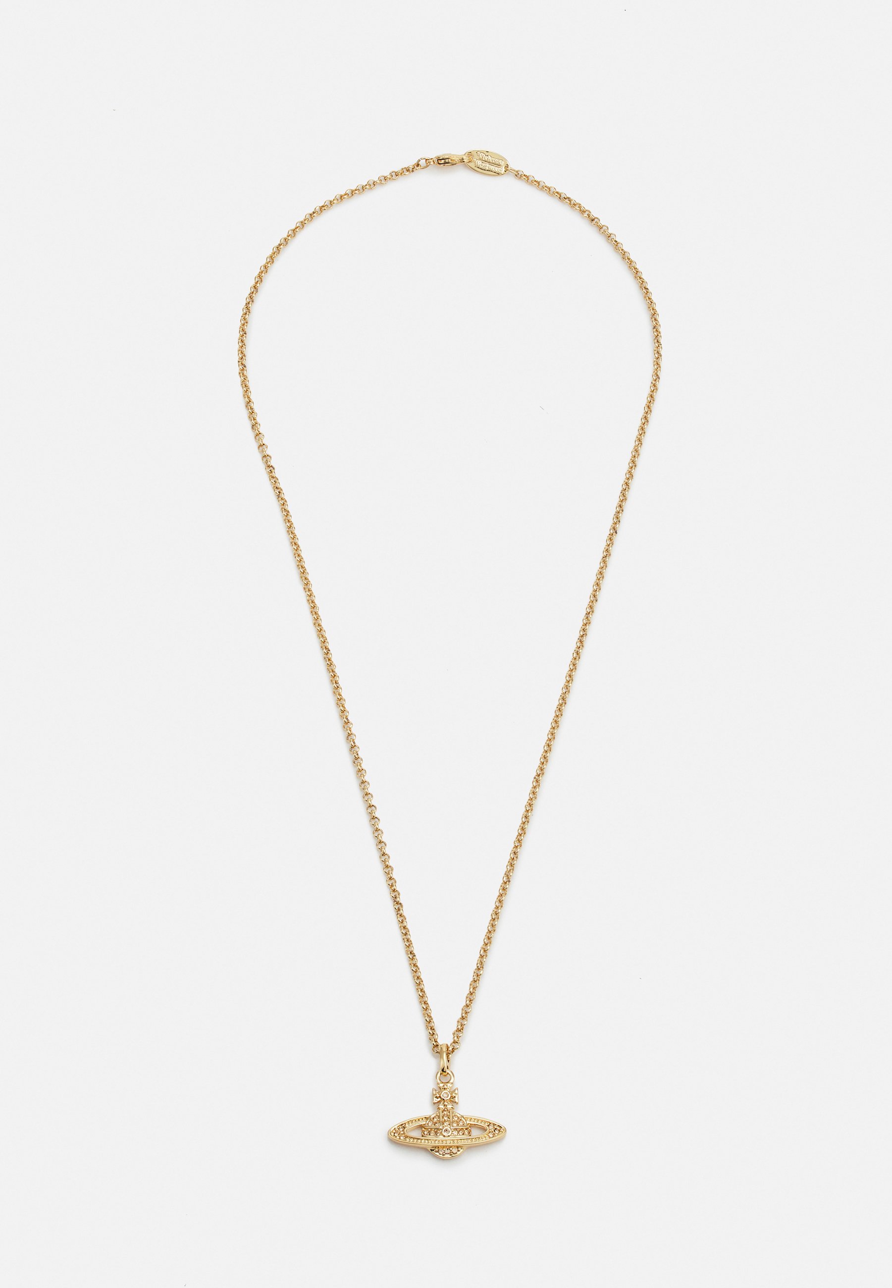 Vivienne Westwood Mini Bas Relief Orb Pendant Necklace Gold Coloured Zalando Ie