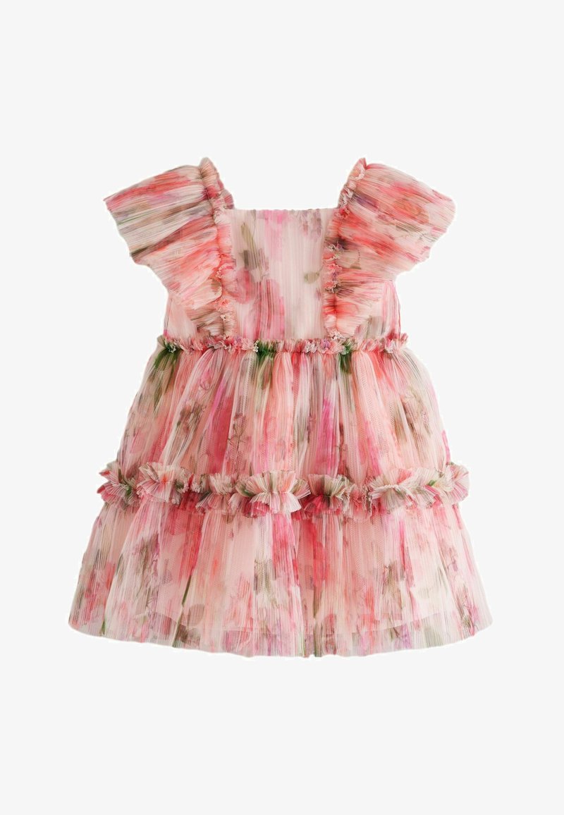 Baker by Ted Baker REGULAR FIT FRILL - Koktejlové šaty / šaty na párty - pink