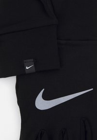 Nike Performance WOMENS ACCELERATE RUN GLOVES - Handsker - black/silver