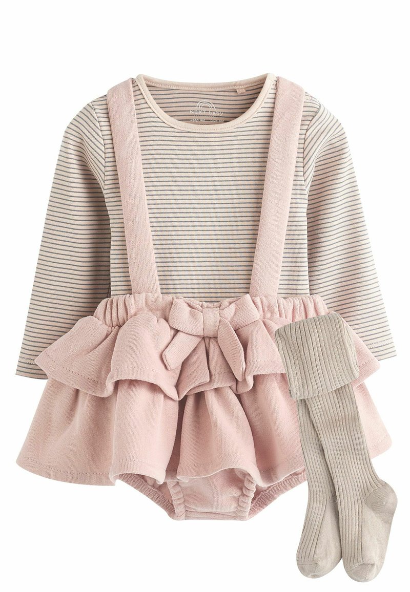 Next TIERED LONG SLEEVE SET - REGULAR FIT - Päevakleit - pink monochrome