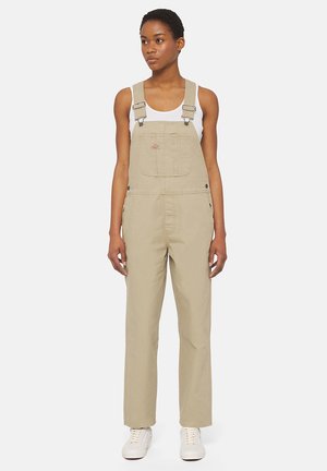 DUCK CANVAS BIB  - Dungarees - sw desert sand