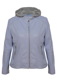 Maze Lederjacke - skyline blue