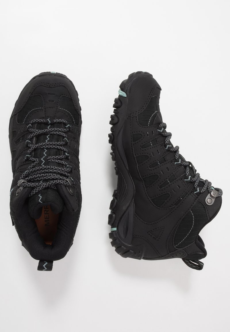 Damen Sportschuhe | Merrell ACCENTOR SPORT MID GTX Hikingschuh black/aquifer/schwarz - QE02718 Damen Sportschuhe | Merrell ACCENTOR SPORT MID GTX Hikingschuh black/aquifer/schwarz - QE02718
