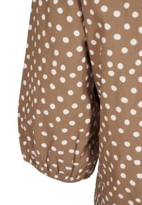 Zizzi Blúzka - coca mocha dot