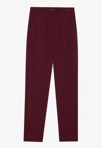 Pantaloni - bordeaux melange