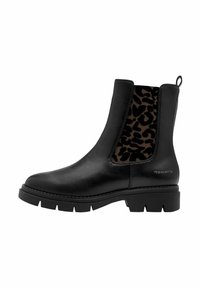 Classic ankle boots - black leopard