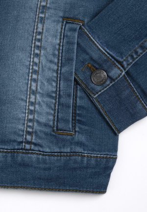 Veste En Jean GAP Garçon Taille S (6-7 Ans) - Bleu Camionneur 100% Coton - Occasion