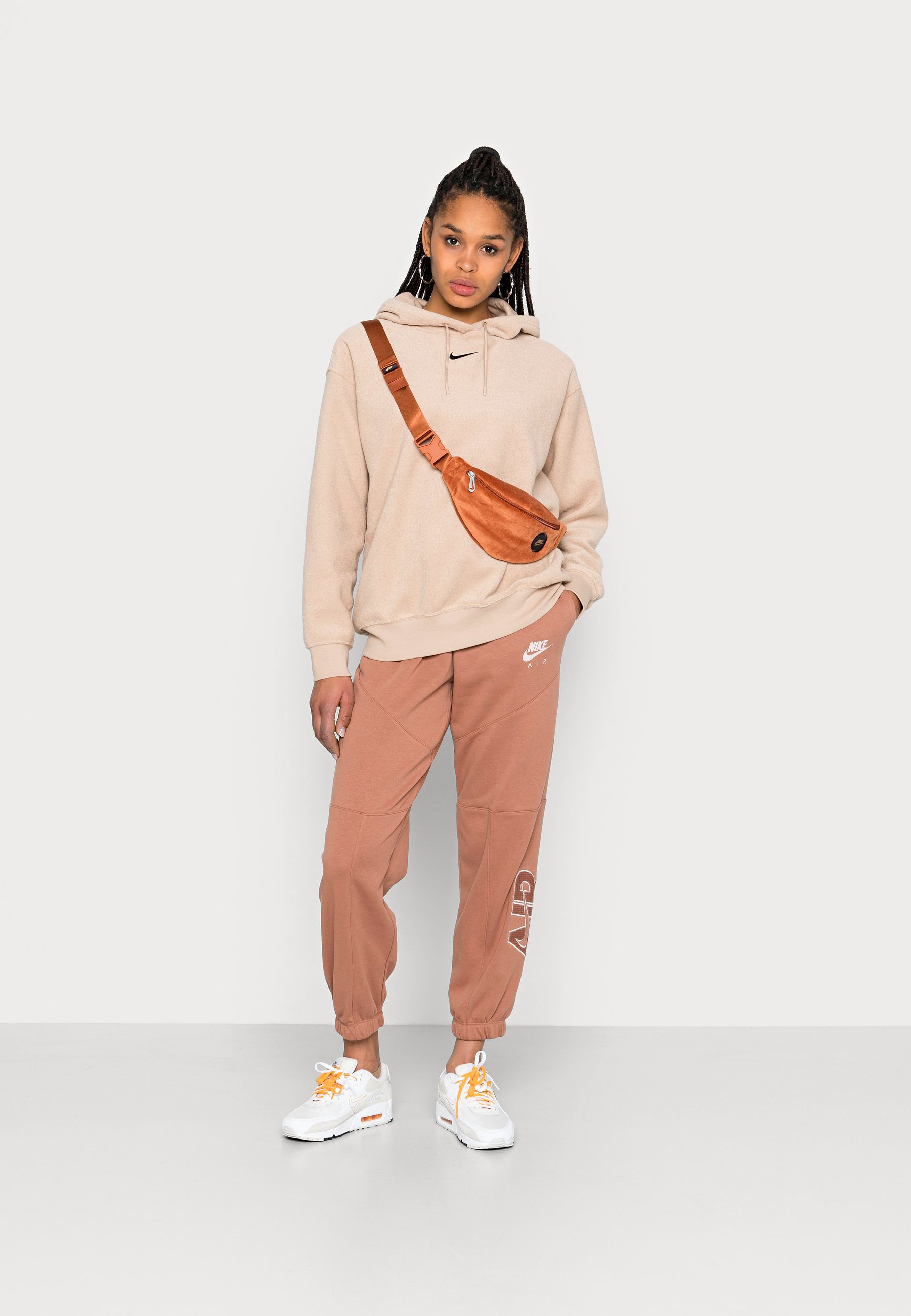 Nike Sportswear HOODIE - Hoodie - hemp 