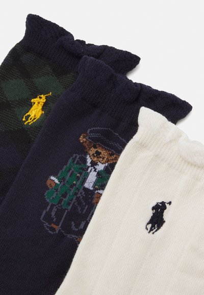 Polo Ralph Lauren YEARS HOLIDAY BEAR CREW UNISEX 3 PACK - Socks - assorted